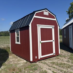 Shed - Lofted Barn 8x12 with Electric and Windows