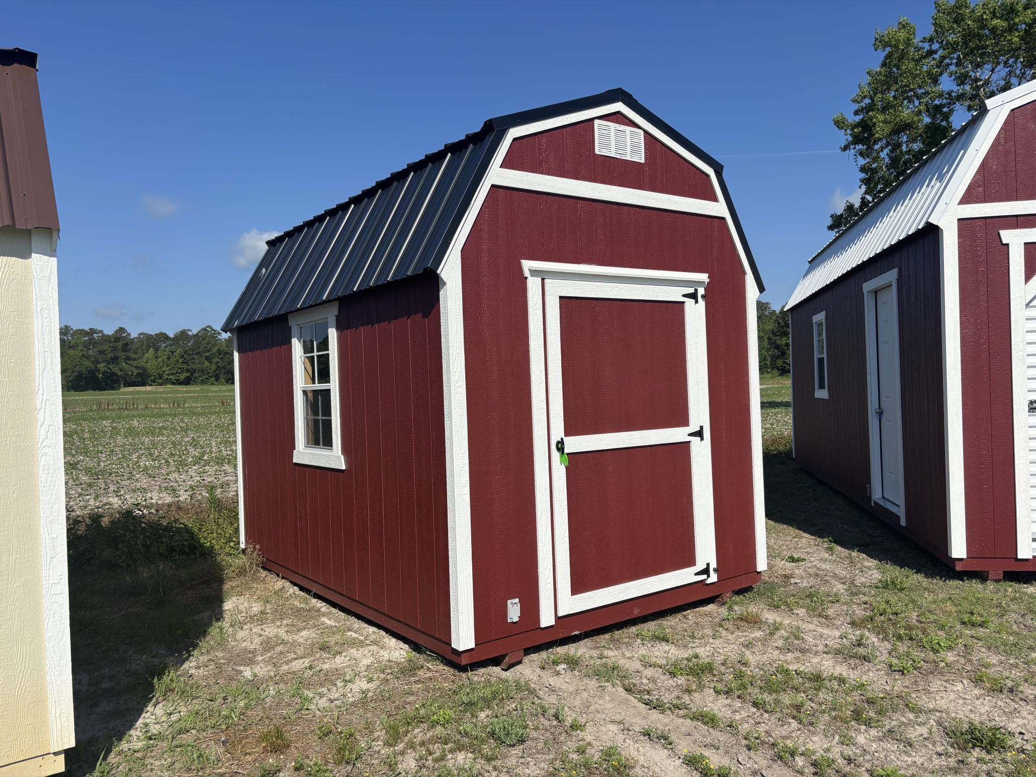 Shed - Lofted Barn 8x12 with Electric and Windows