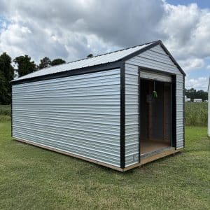 Shed - Value Metal 10x20 with Garage Door and Electrical Package